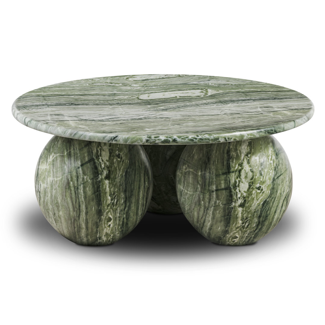 Eisele Seaweed Green Coffee Table
